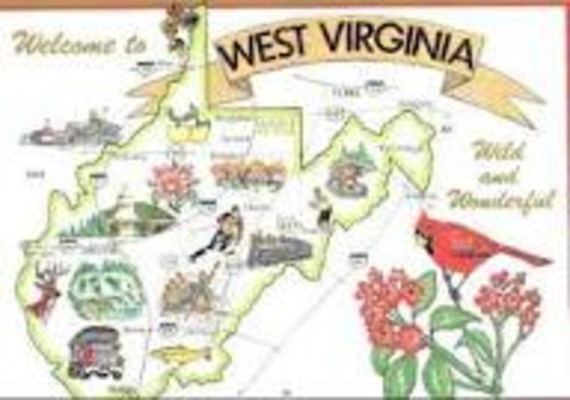 June 1861 West Virginia is born