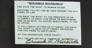 Miranda v. Arizona