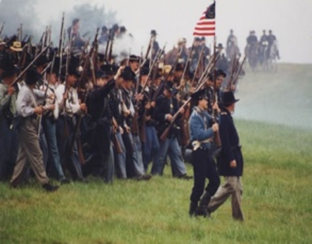 March 1863 the first conscription act.