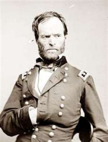 February-1865 Sherman Marches through North and South Carolina
