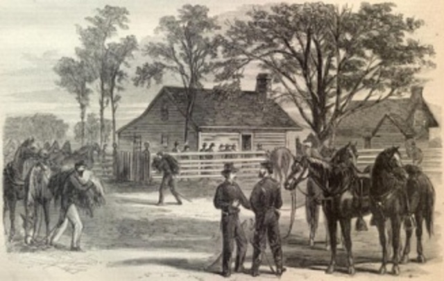 February 1865 Sherman Marches through North and South Carolina