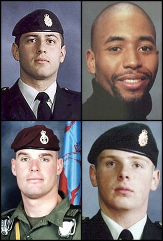 First Canadian casualties in Afghanistan