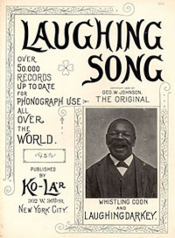 George Washington Johnson records on tinfoil disks