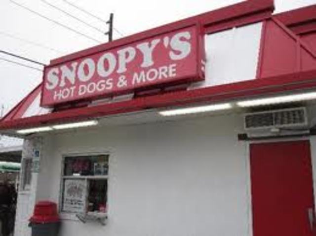 i went to snoopys