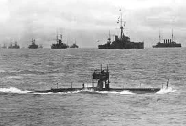 Germany begins naval blockade of Great Britain.
