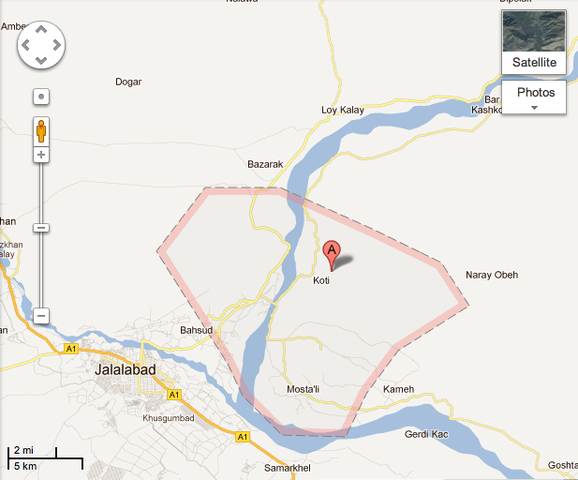 Assembly outside of Jalalabad