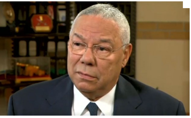Colin Powell goes before UN to make case for invasion of Iraq