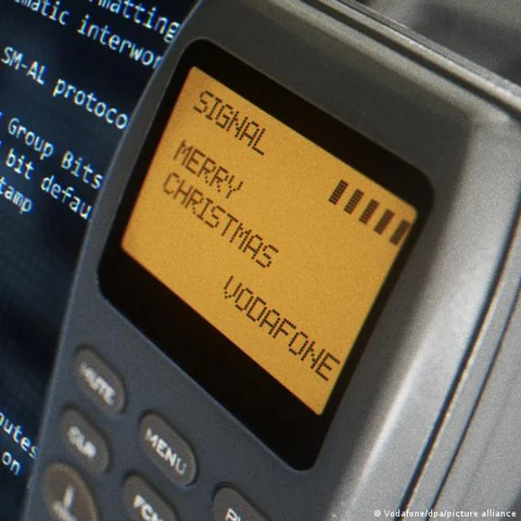 First text message sent