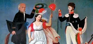 Signing of the Act of Independence of the Mexican Empire