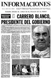 CARRERO BLANCO ES NOMBRADO PRESIDENTE DEL GOBIERNO