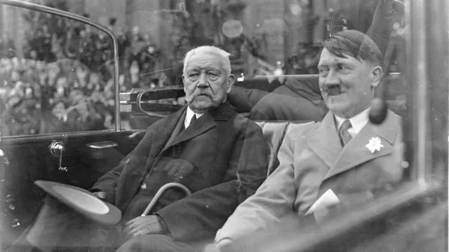 Election of President von Hindenburg