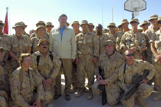 Harper travels to Kandahar