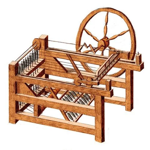 James Hasgreares' spinning jenny