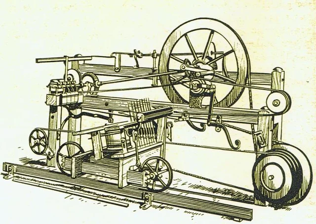 S. Crompton's spinning mule