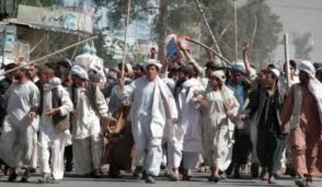 Protest of Murder of Communist Leader