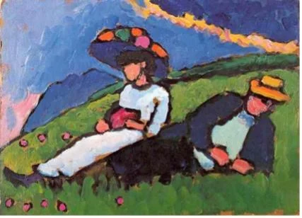 Gabriele Münter’s Jawlensky and Werefkin 1909