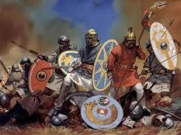 Els visigots, aliats de Roman, van entrar a la península.