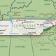 Tennessee map