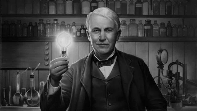 Edisons light bulb