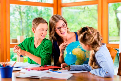 Homeschooling.