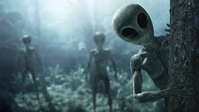 In the year 3500, aliens will come to earth.