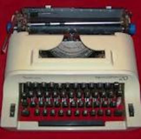 maquina de escribir Remingtonmn