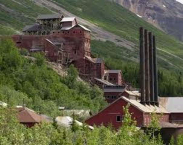 Copper Discovered in the Chitna River Area