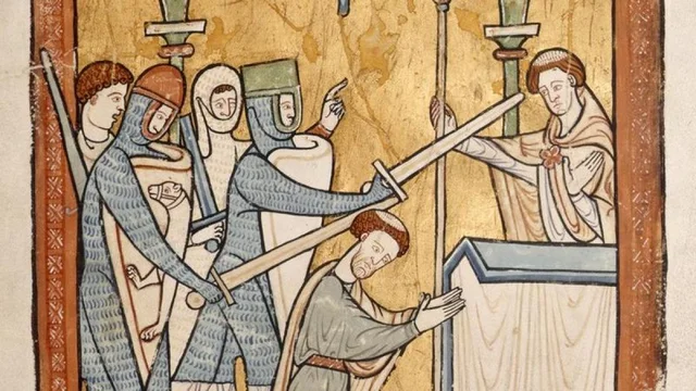 Asesinato de Tomás Becket.