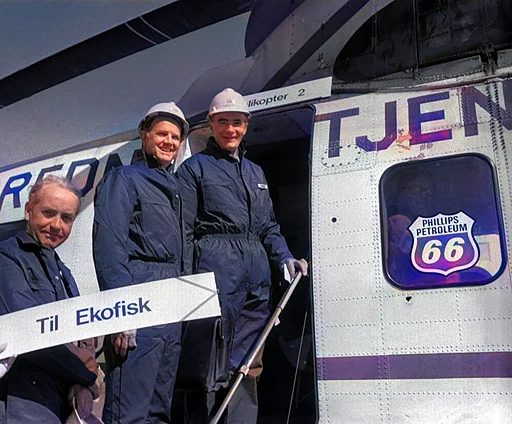 Norge starter oljeproduksjonen