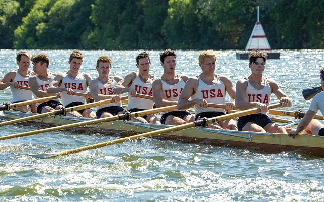 Boys in the boat Olympic win.