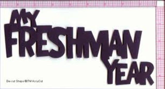 My freshman year in high school