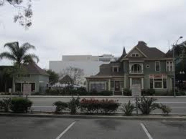 Pacific Electric Railway from Los Angeles  was extended to Santa Anna