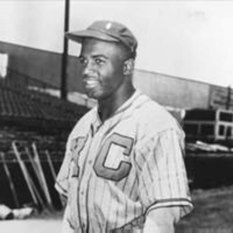 Black people could not play in the major league, so Jackie Robinson had to play in the negro league.