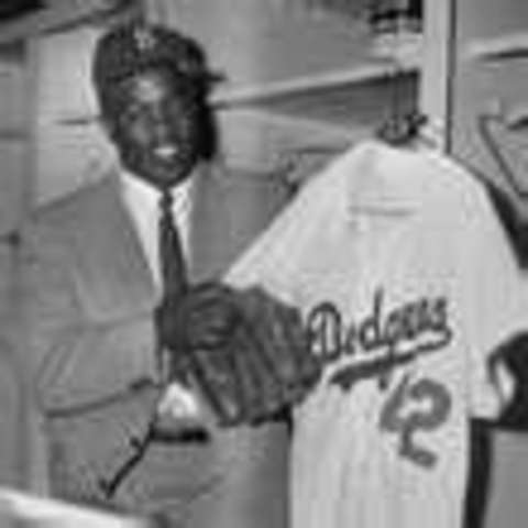 Jackie Robinson joined the Dodgers.