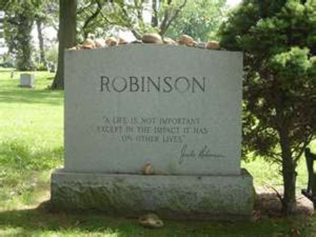 Jackie Robinson died at 53 years old.