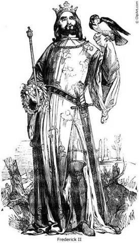 Frederick arrives in Cyprus