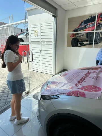 They gave me my car