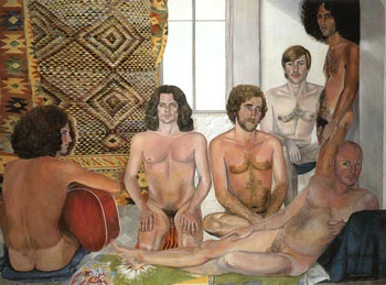 Sylvia Sleigh, The Turkish Bath, 1973