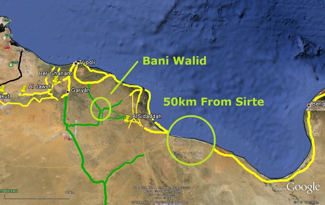 Bani Walid rebels against NTC