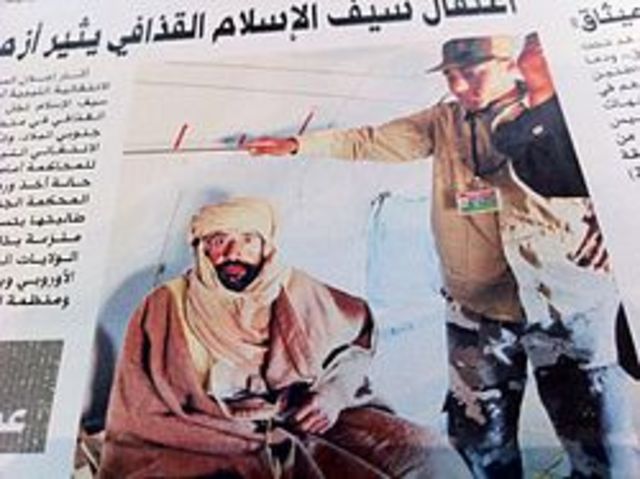 Saif al-Islam Gaddafi captured