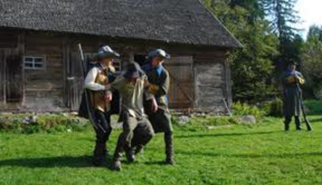 Bönder blev soldater