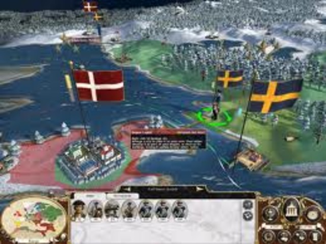 Poolen, Ryssland och Danmark till angrep.