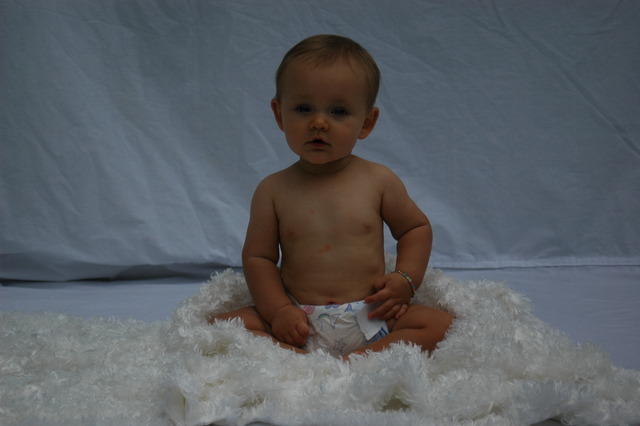 I could hold up my head and reach for objects