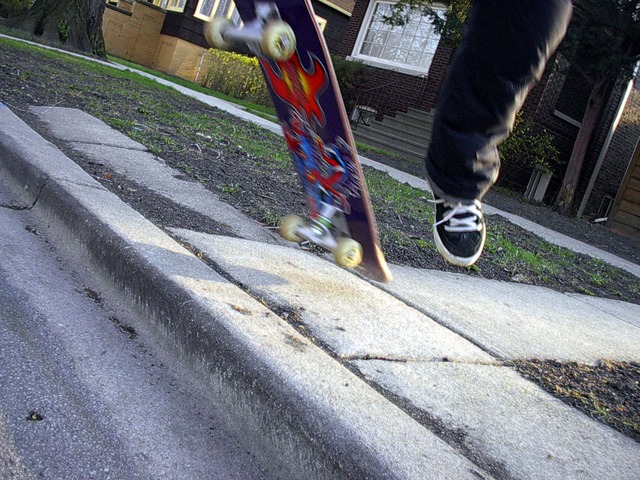 I got my good skateboard