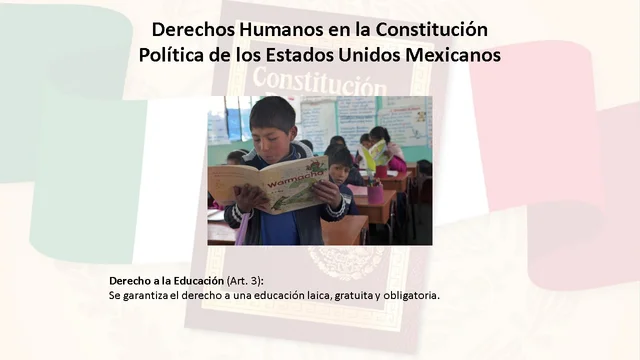 Derecho a la Educación (Art. 3)