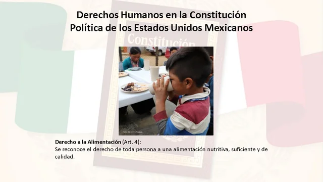 Derecho a la Alimentación (Art. 4)