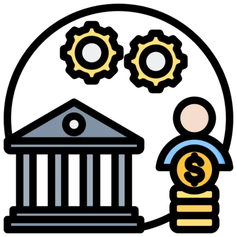 Estructuración de sistema bancario y creación de empresas administradoras de Activos