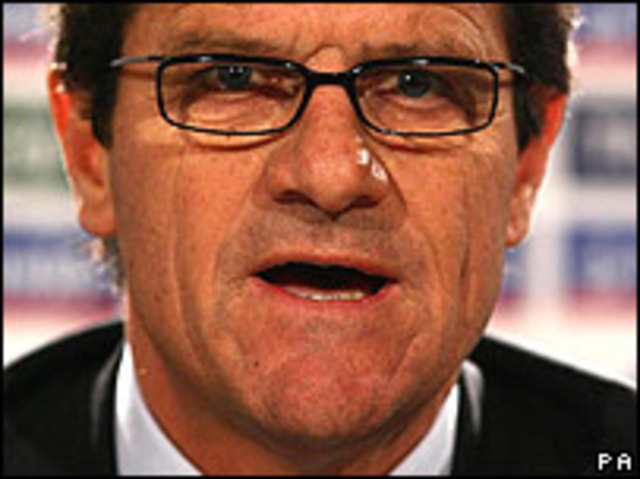 Capello Appointed Manager