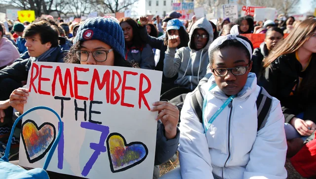 March for our lives protests/ walkout