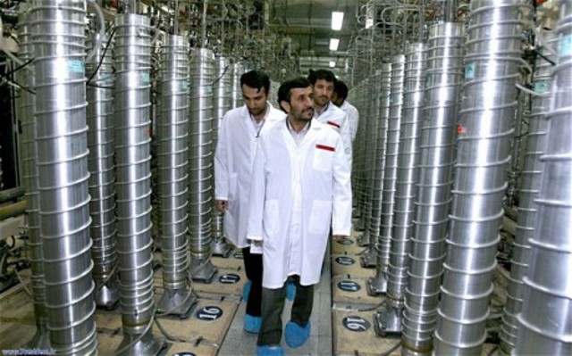 Iran announces advances in its nuclear program including building new uranium enrichment centrifuges and installing new fuel rods